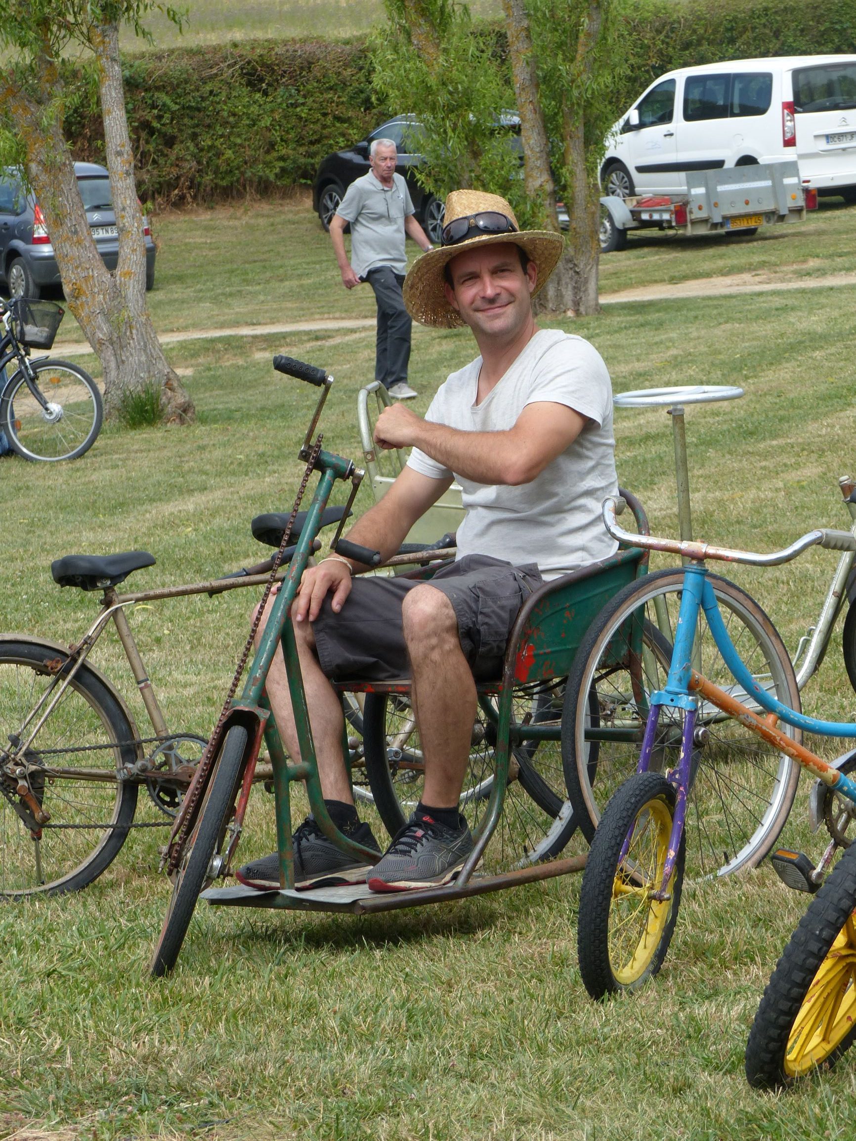 Vélo pour handicapé